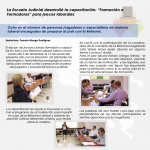 La Escuela Judicial desarrolló la capacitación: "Formación a Formadores" para jueces laborales