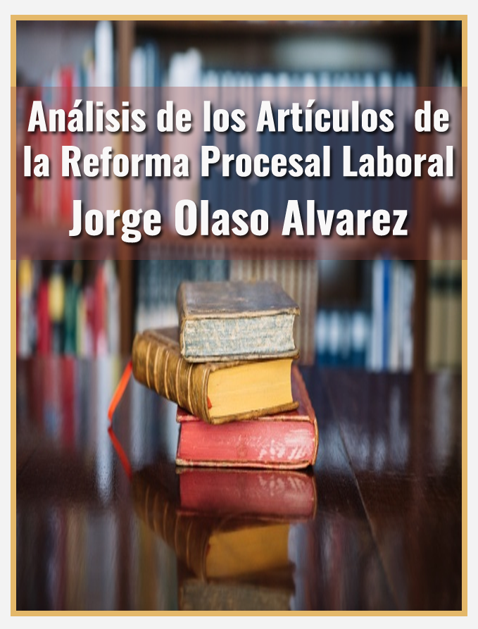 Presione para visualizar Análisis de los Artículos de la Reforma Procesal Laboral