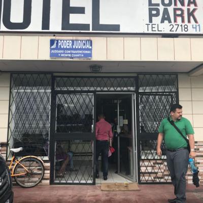 Frente de localidad de Poder Judicial