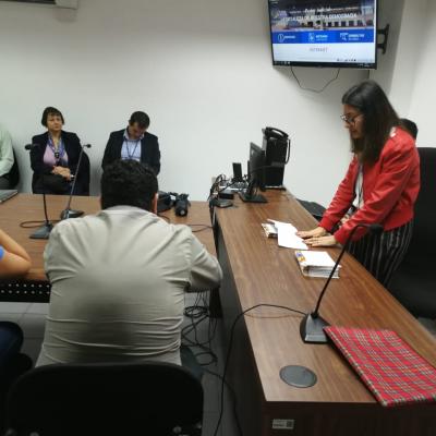 Ejecutivos en una sala de reuniones